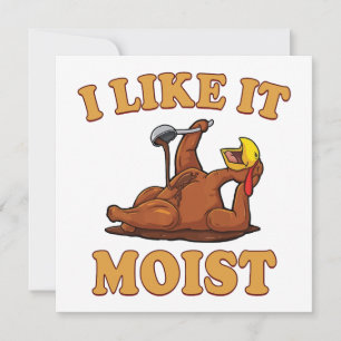 Funny Thanksgiving Foods Family Group Set I LIKE I Kaart