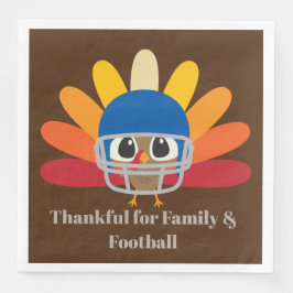 Funny Thanksgiving football turkey Servet