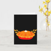 Funny Thanksgiving Go Ahead Bake My Day Men Women Kaart (Gele Bloem)