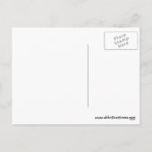 Funny Thanksgiving "Golden Perfection" Briefkaart (Achterkant)