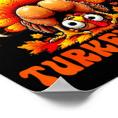 Funny Thanksgiving Guess What Turkey Butt Couples  Poster (Hoek)