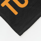 Funny Thanksgiving Guess What Turkey Butt  Fleece Deken (Hoek)