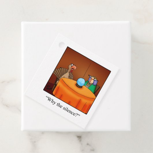 Funny Thanksgiving Holiday Gift Labels (In situ)