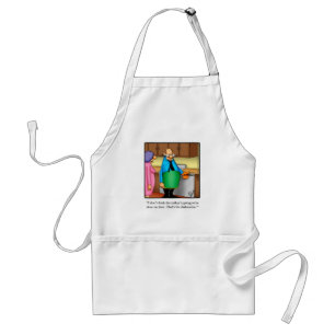 Funny Thanksgiving Humor Apron voor hem Standaard Schort
