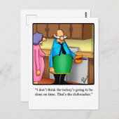 Funny Thanksgiving Humor Briefkaart (Voorkant / Achterkant)