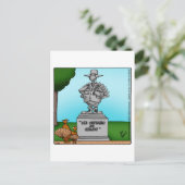 Funny Thanksgiving Humor Briefkaart (Staand voorkant)