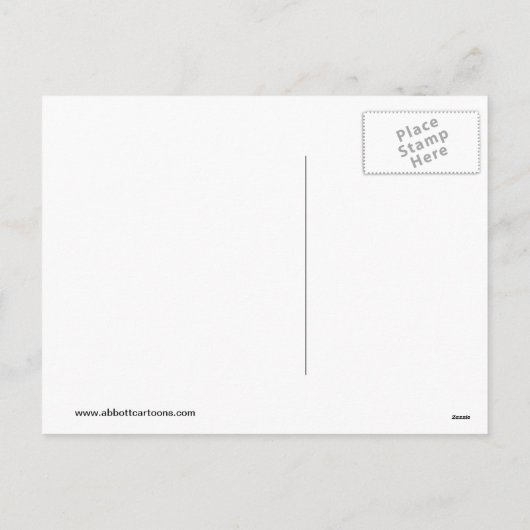 Funny Thanksgiving Humor Briefkaart (Achterkant)