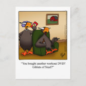 Funny Thanksgiving Humor Briefkaart (Voorkant)