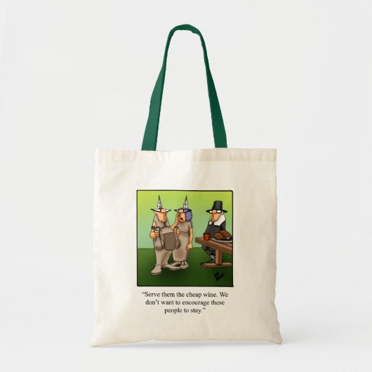 Funny Thanksgiving Humor Canvas tas (Voorkant)
