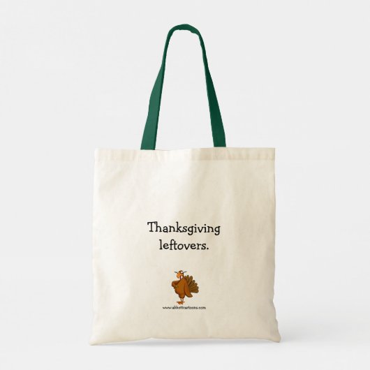 Funny Thanksgiving Humor Canvas tas Gift (Achterkant)