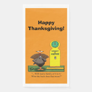 Funny Thanksgiving Humor Guest Towels Servet