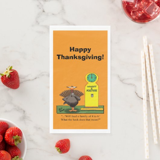 Funny Thanksgiving Humor Guest Towels Servet (Insitu)
