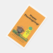 Funny Thanksgiving Humor Guest Towels Servet (Hoek)