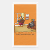 Funny Thanksgiving Humor Guest Towels Servet (Voorkant)