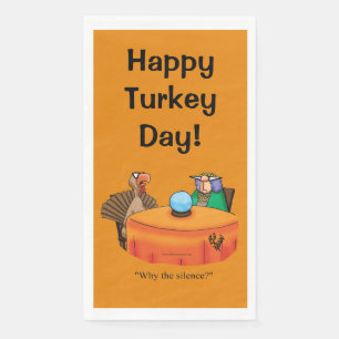 Funny Thanksgiving Humor Guest Towels Servet