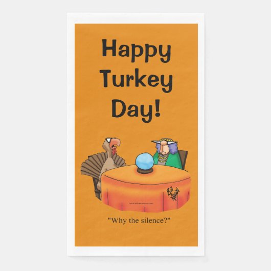 Funny Thanksgiving Humor Guest Towels Servet (Voorkant)