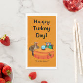 Funny Thanksgiving Humor Guest Towels Servet (Insitu)