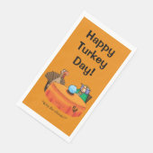 Funny Thanksgiving Humor Guest Towels Servet (Hoek)
