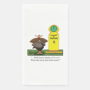 Funny Thanksgiving Humor Guest Towels Servet