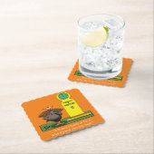 Funny Thanksgiving Humor Kartonnen Onderzetters (Insitu)