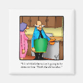 Funny Thanksgiving Humor Magnet (Voorkant)