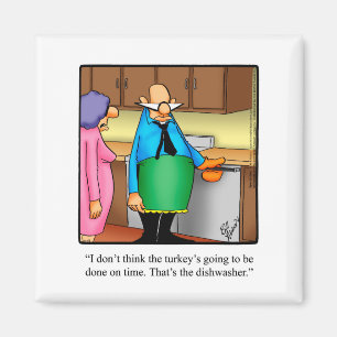 Funny Thanksgiving Humor Magnet