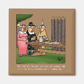 Funny Thanksgiving Humor Magnet Favor (Voorkant)