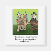 Funny Thanksgiving Humor Magnet Gift (Voorkant)