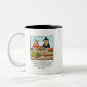 Funny Thanksgiving Humor Mok Gift (Links)