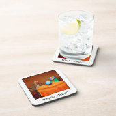 Funny Thanksgiving Humor Onderzetter (Rechterzijde)