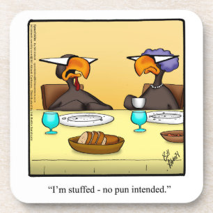 Funny Thanksgiving Humor Onderzetter Gift