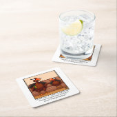 Funny Thanksgiving Humor Party Onderzetters (Insitu)