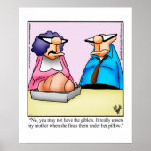 Funny Thanksgiving Humor Poster (Voorkant)