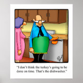 Funny Thanksgiving Humor Poster (Voorkant)