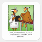 Funny Thanksgiving Humor Stickers (Voorkant)