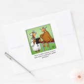 Funny Thanksgiving Humor Stickers (Envelop)