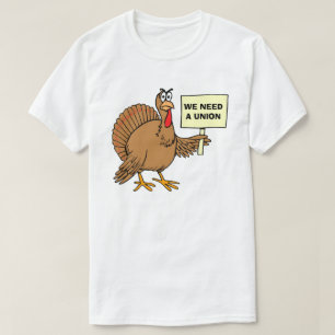 Funny Thanksgiving Joke Union Humor Organised Labo T-shirt