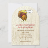 Funny Thanksgiving Kaart (Voorkant)