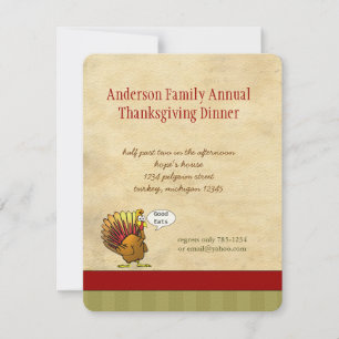 Funny Thanksgiving Kaart