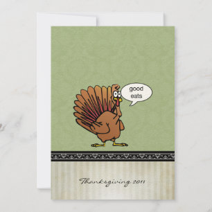 Funny Thanksgiving Kaart