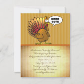Funny Thanksgiving Kaart (Voorkant)