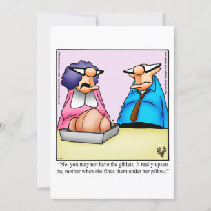 Funny Thanksgiving Kaart