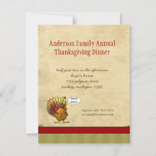 Funny Thanksgiving Kaart