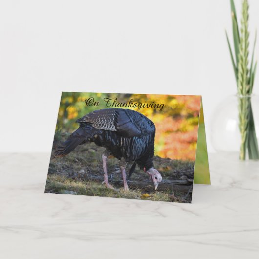 Funny Thanksgiving Kaart (Voorkant)