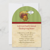 Funny Thanksgiving Kaart (Voorkant)