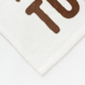 Funny Thanksgiving Kids Joke Meme Guess What Turke Fleece Deken (Hoek)