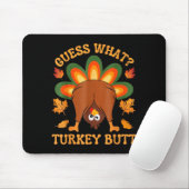 Funny Thanksgiving Kids Joke Meme Guess What Turke Muismat (Met muis)
