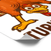 Funny Thanksgiving Kids Joke Meme Guess What Turke Poster (Hoek)