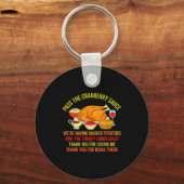 Funny Thanksgiving P The Cranberry Sauce Mashed Ta Sleutelhanger (Voorkant)