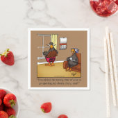 Funny Thanksgiving Party Napkins Servet (Insitu)